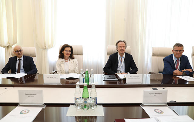 Теймур Мусаев встретился с президентом Европейского общества кардиологов