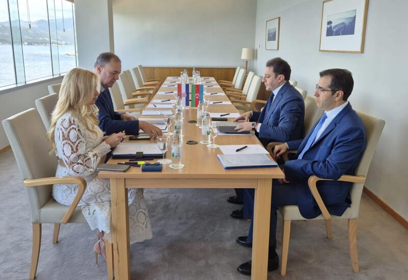 Замминистра иностранных дел Азербайджана Эльнур Мамедов провел деловые встречи в Хорватии