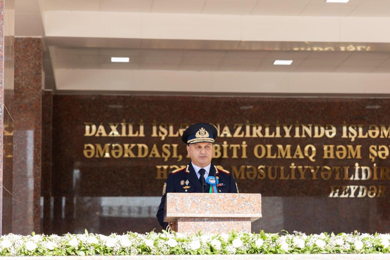 Состоялась церемония, посвященная Дню азербайджанской полиции