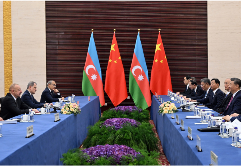 В Астане принята «Совместная декларация об установлении стратегического партнерства между Азербайджанской Республикой и Китайской Народной Республикой»