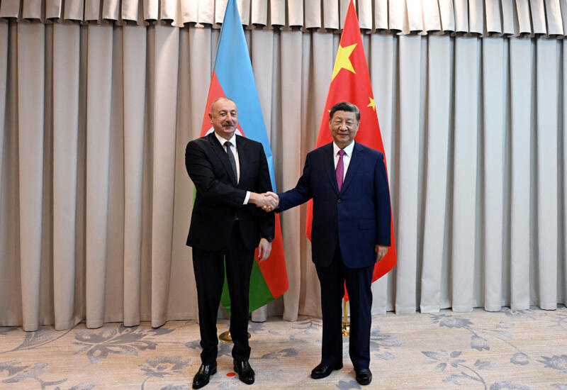 Президент Ильхам Алиев: Мы рады тому, что товарооборот между Азербайджаном и Китаем достиг 3 миллиардов долларов и имеет потенциал к росту