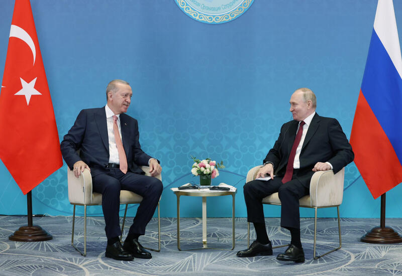 Президенты Турции и России встретились в Астане
