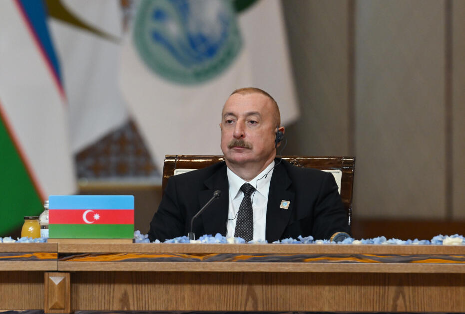 Президент Ильхам Алиев выступил на встрече в Астане в формате “ШОС плюс”