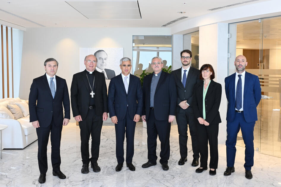 Состоялась встреча между Фондом Гейдара Алиева и Святым Престолом