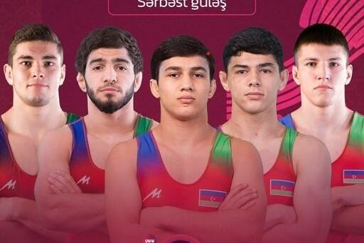 Азербайджанские борцы завоевали золотую и серебряную медали