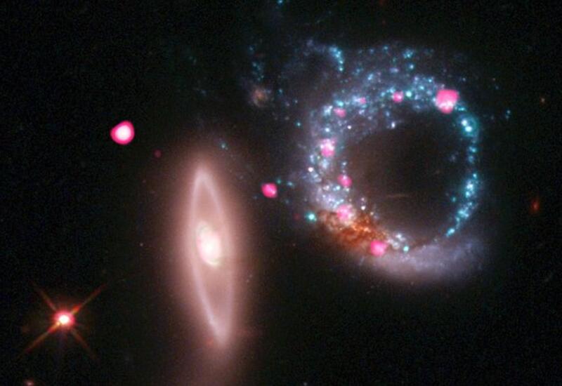 Телескоп Уэбба обнаружил столкновение квазара с галактикой