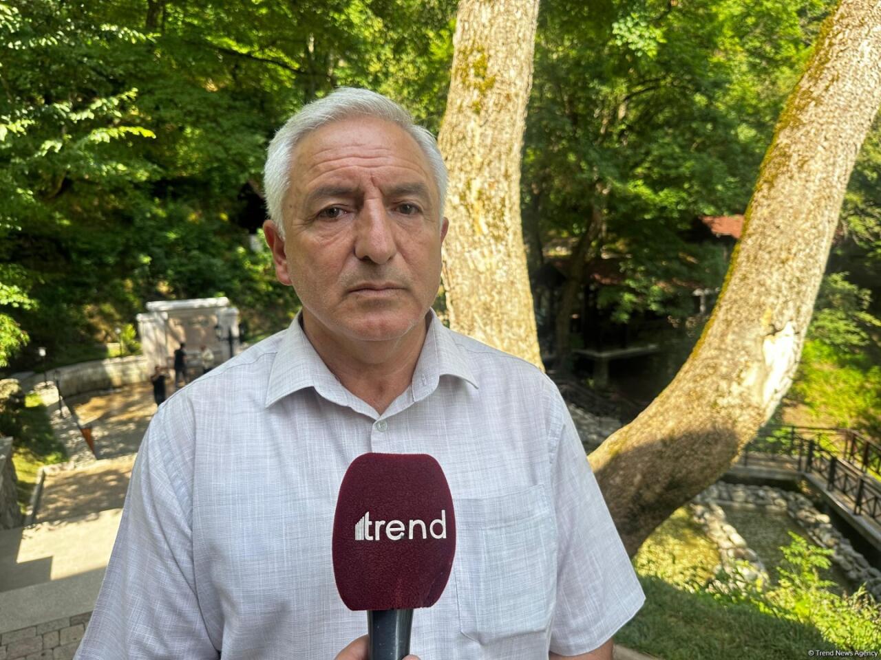 Yeni açılışı olan “İsa bulağı”ndan