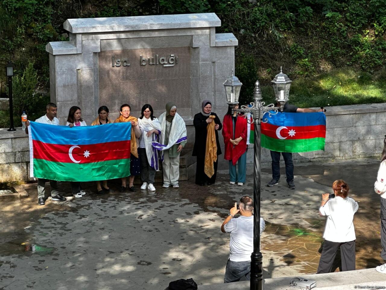 Yeni açılışı olan “İsa bulağı”ndan