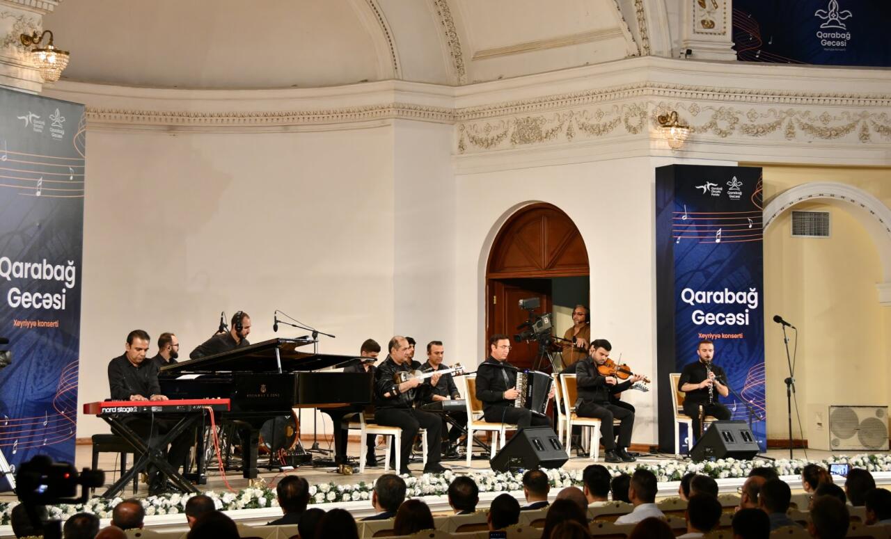 Энвер Садыгов, Эмиль Афрасияб и коллектив Агаверди Пашаева выступили на благотворительном концерте 