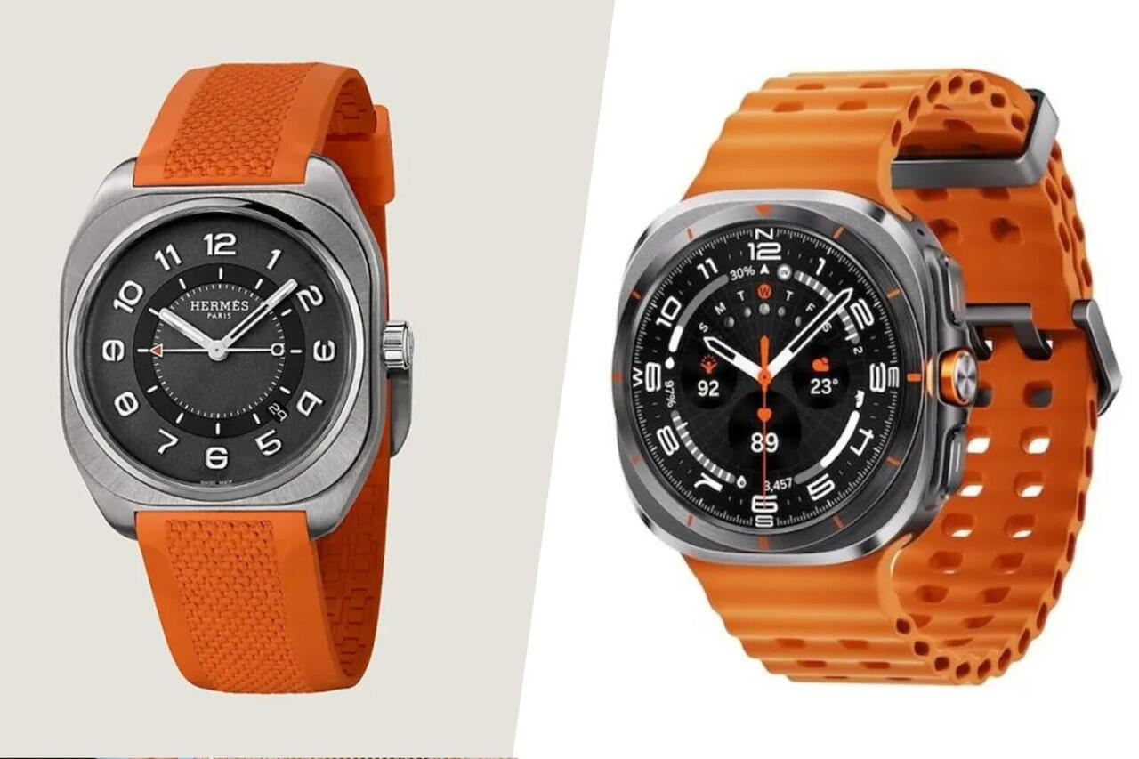 Смарт-часы Samsung оказались практически идентичны по дизайну другим часам
