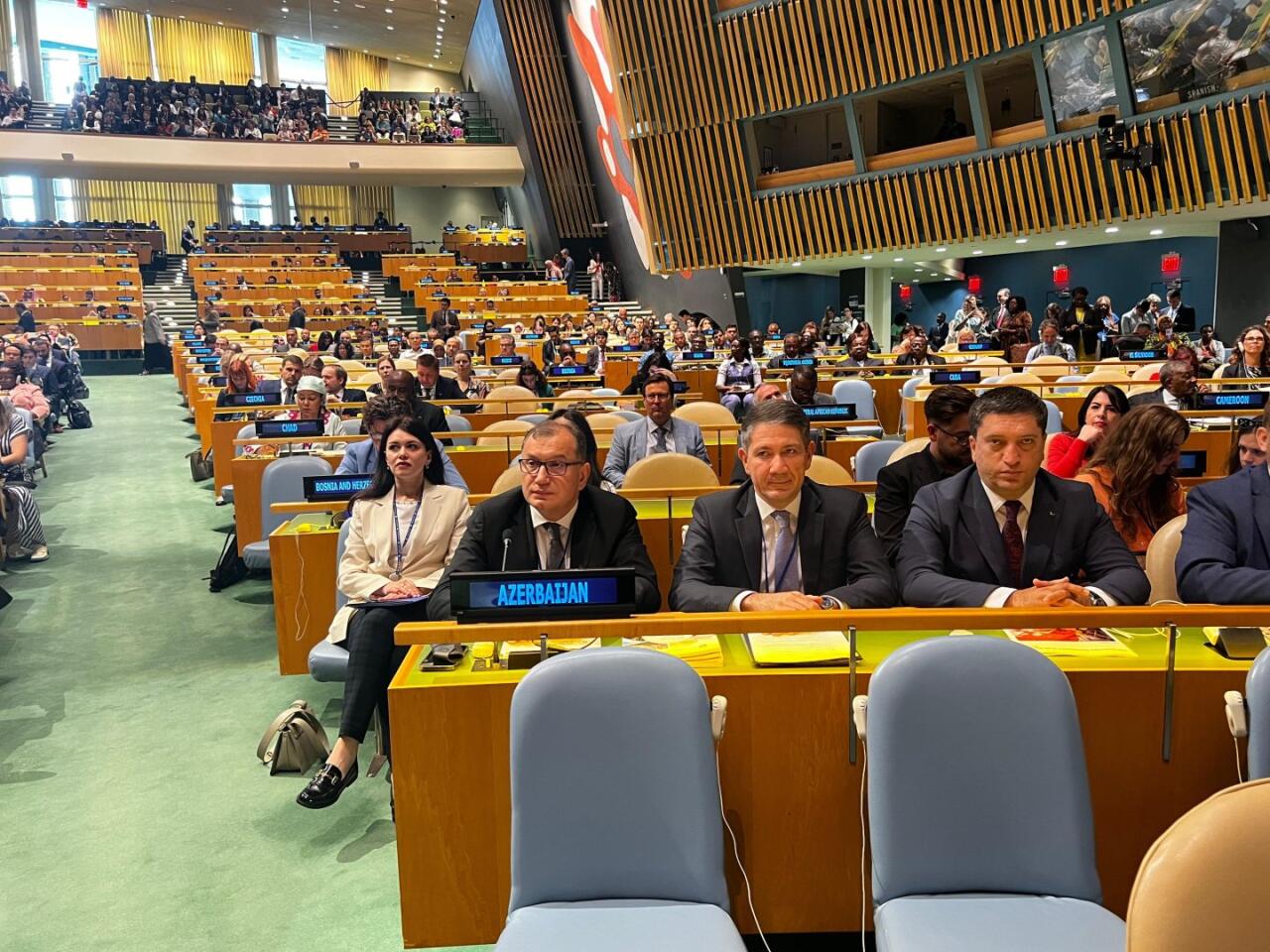 Азербайджан представил в ООН IV Добровольный национальный отчет по ЦУР