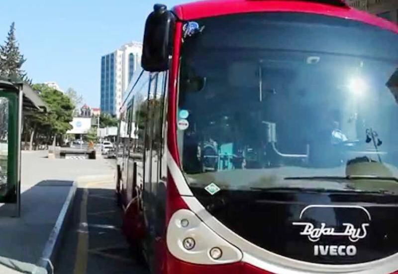 Bakıda bu avtobusların hərəkəti müvəqqəti dəyişdirilir