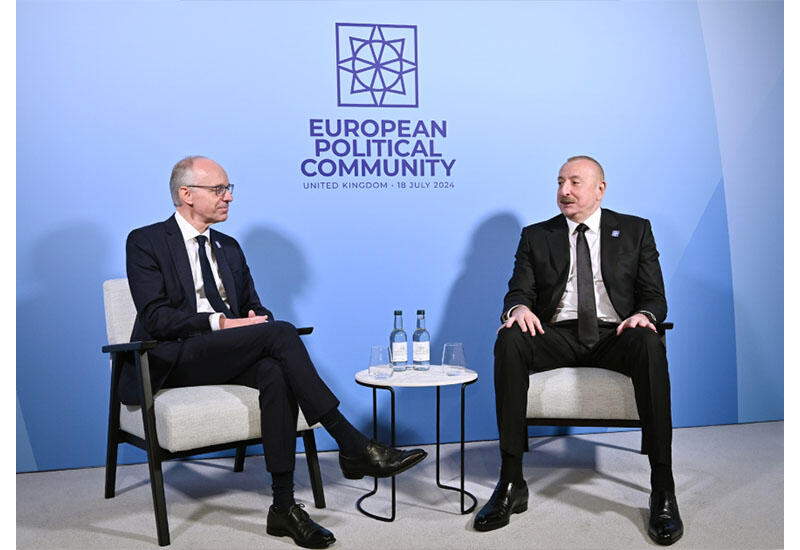 Президент Ильхам Алиев встретился в Оксфорде с премьер-министром Люксембурга