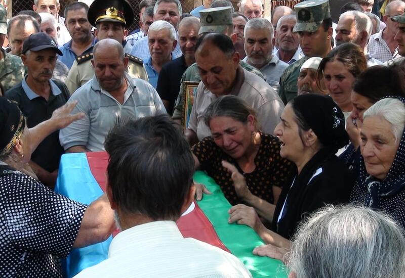 Прошла церемония захоронения останков шехида I Карабахской войны