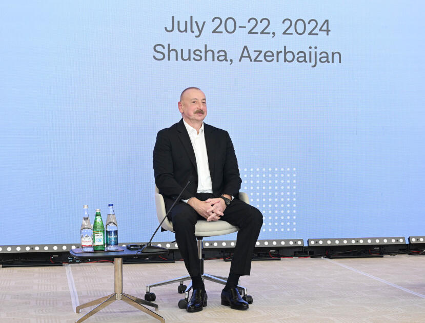 Президент Ильхам Алиев: Наша цель – удвоить транспортировку азербайджанского газа в Европу