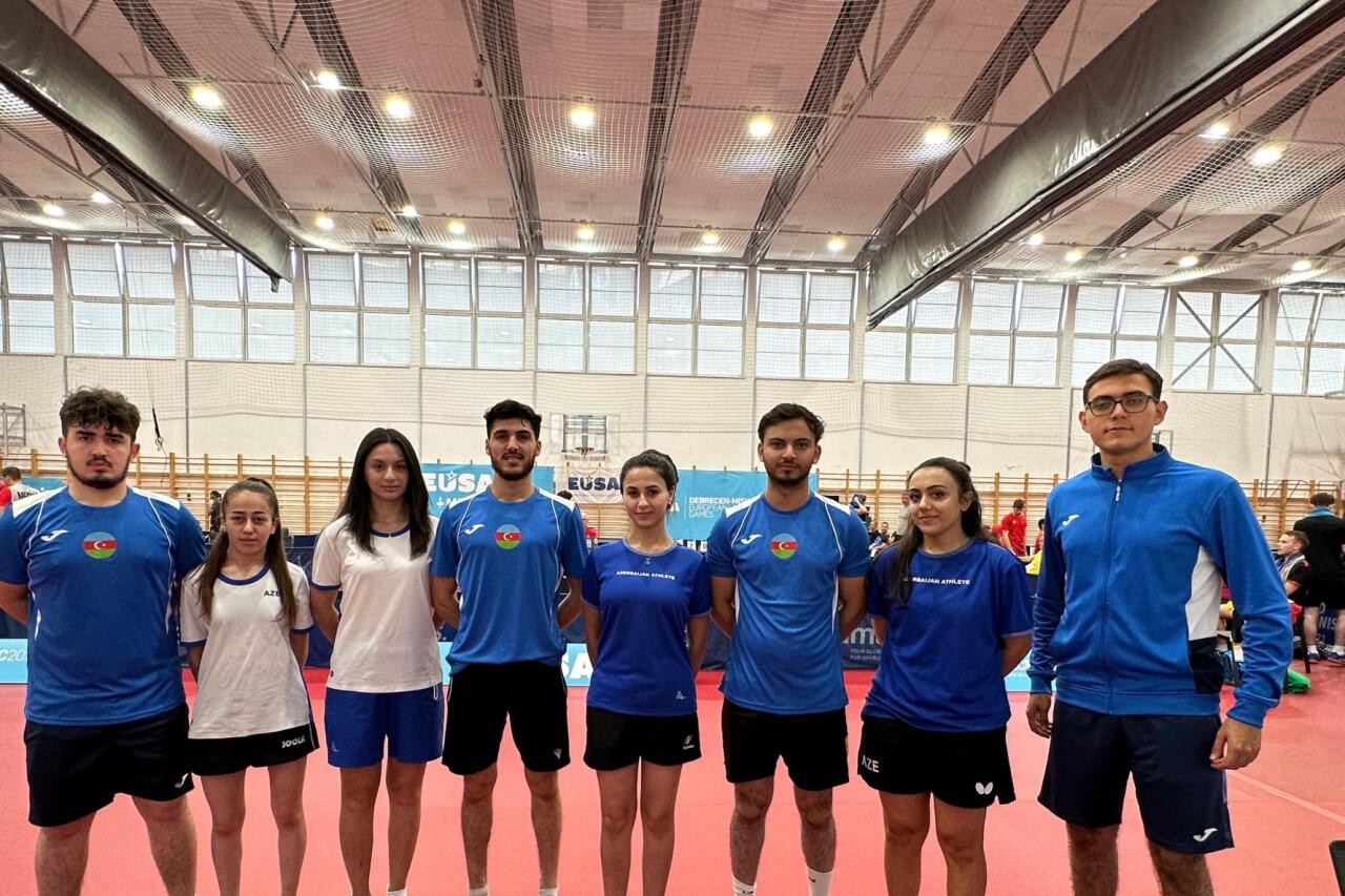 Azərbaycan tennisçiləri Avropa Universitet Oyunlarında