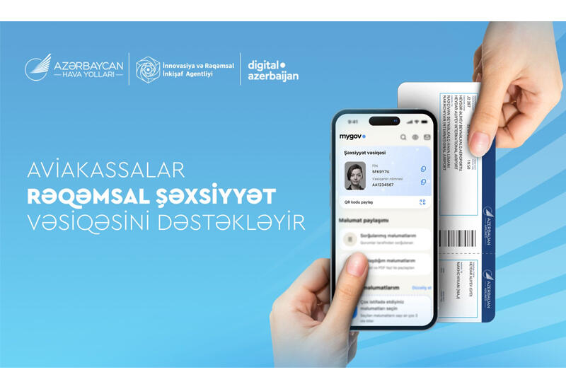 AZAL внедряет цифровые удостоверения личности для приобретения авиабилетов в Нахчыван