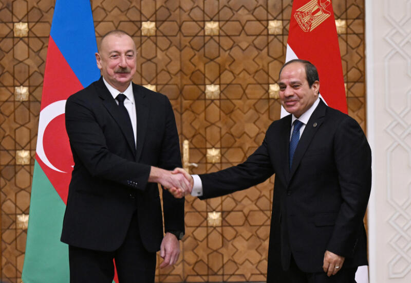 Президент Ильхам Алиев: Мы придаем большое значение нашим традиционным отношениям дружбы и сотрудничеству с Египтом