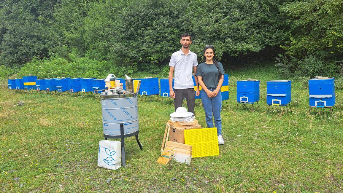 IDEA İctimai Birliyinin “Gənc arıçı” layihəsi uğurla davam edir