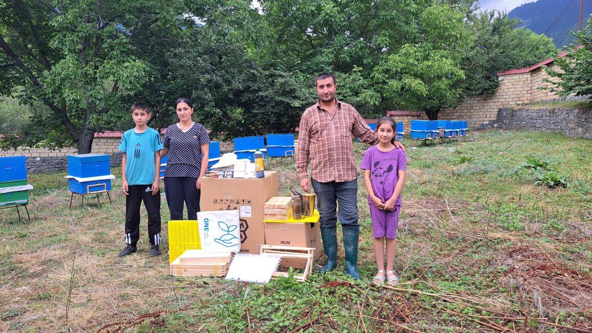 IDEA İctimai Birliyinin “Gənc arıçı” layihəsi uğurla davam edir