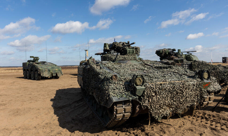 В Литве освобождают территории под строительство военных полигонов