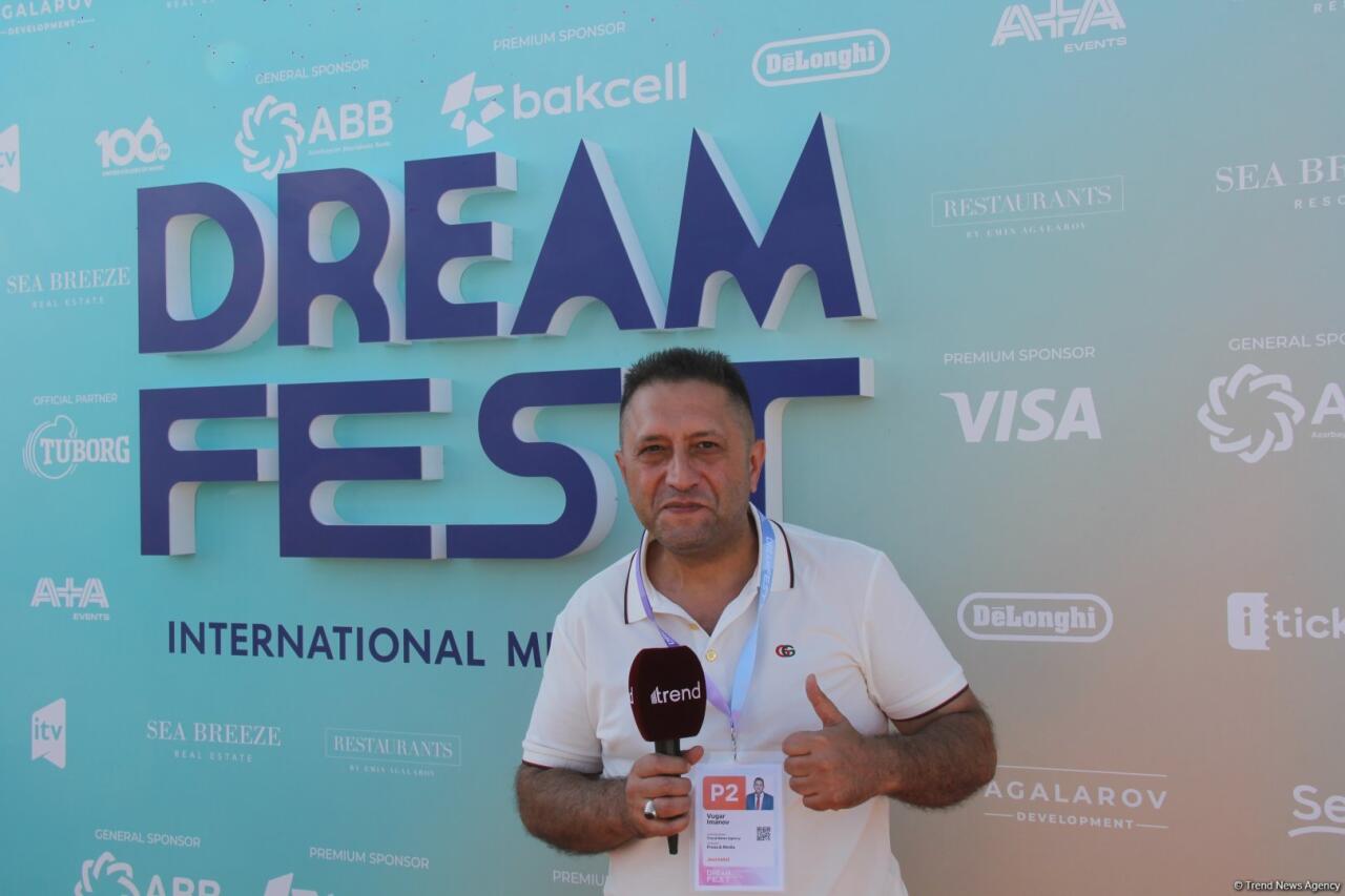 Звезды на красной дорожке на открытии первого Dream Fest в Баку