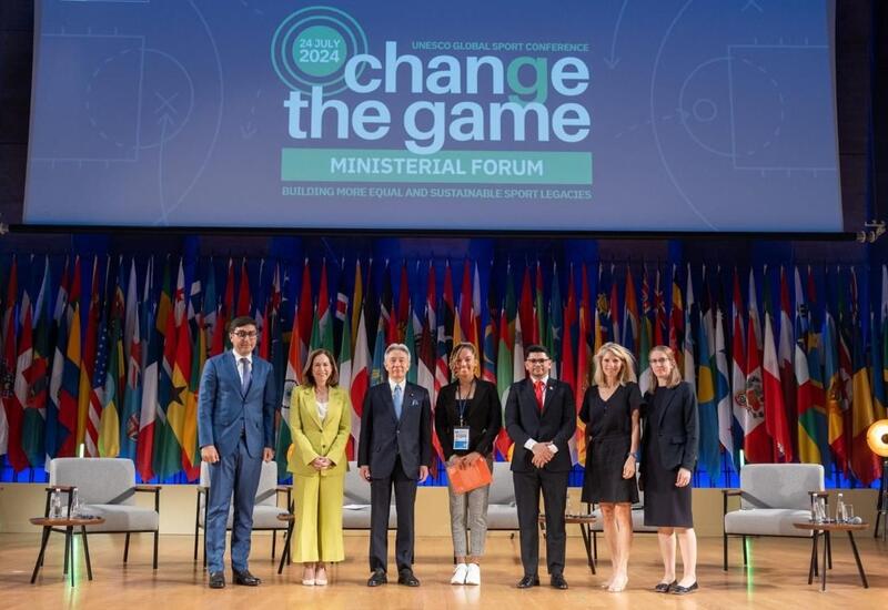 Фарид Гаибов на международном форуме "Change the Games" в Париже