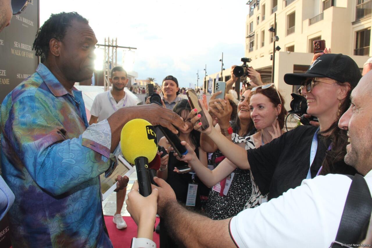 Dr.Alban заложил звезду в Sea Breeze Walk of Fame в Баку