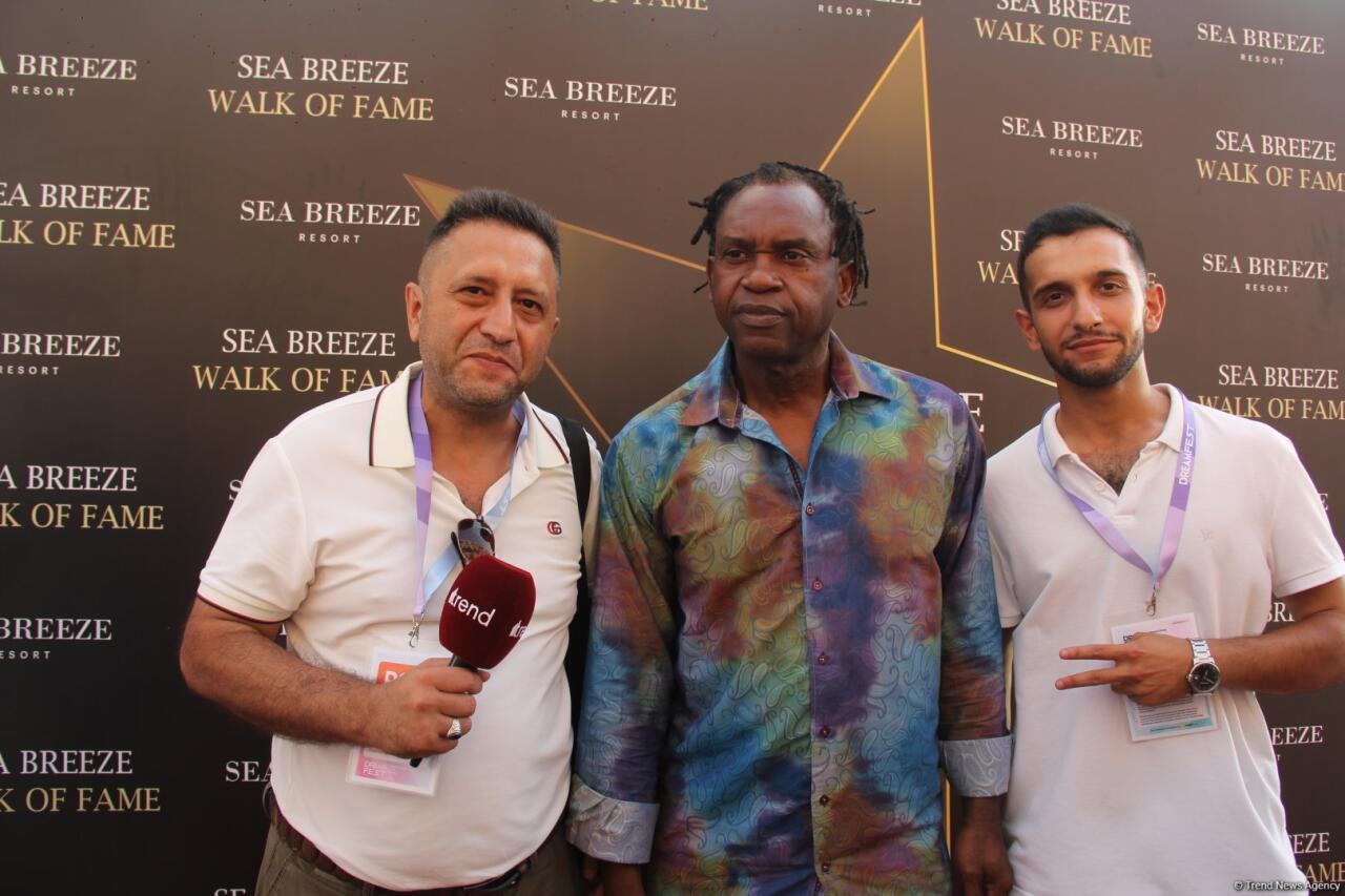 Dr.Alban заложил звезду в Sea Breeze Walk of Fame в Баку