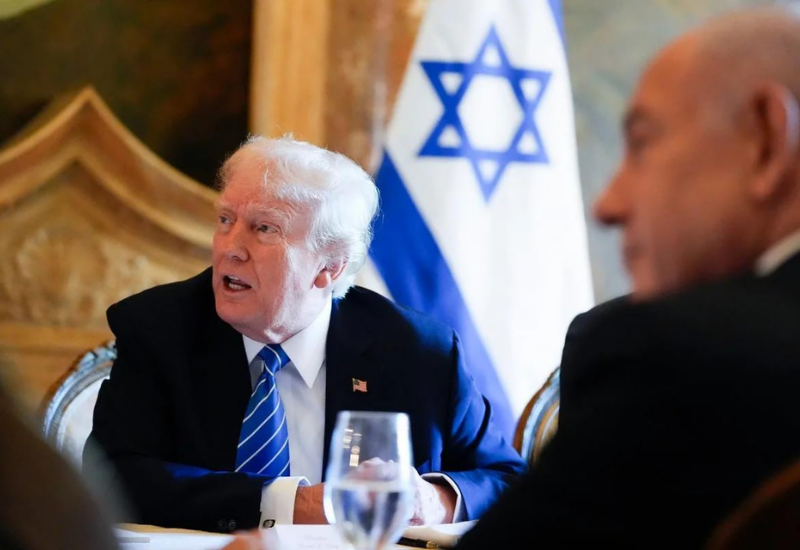 Трамп на встрече с Нетаньяху отругал Харрис