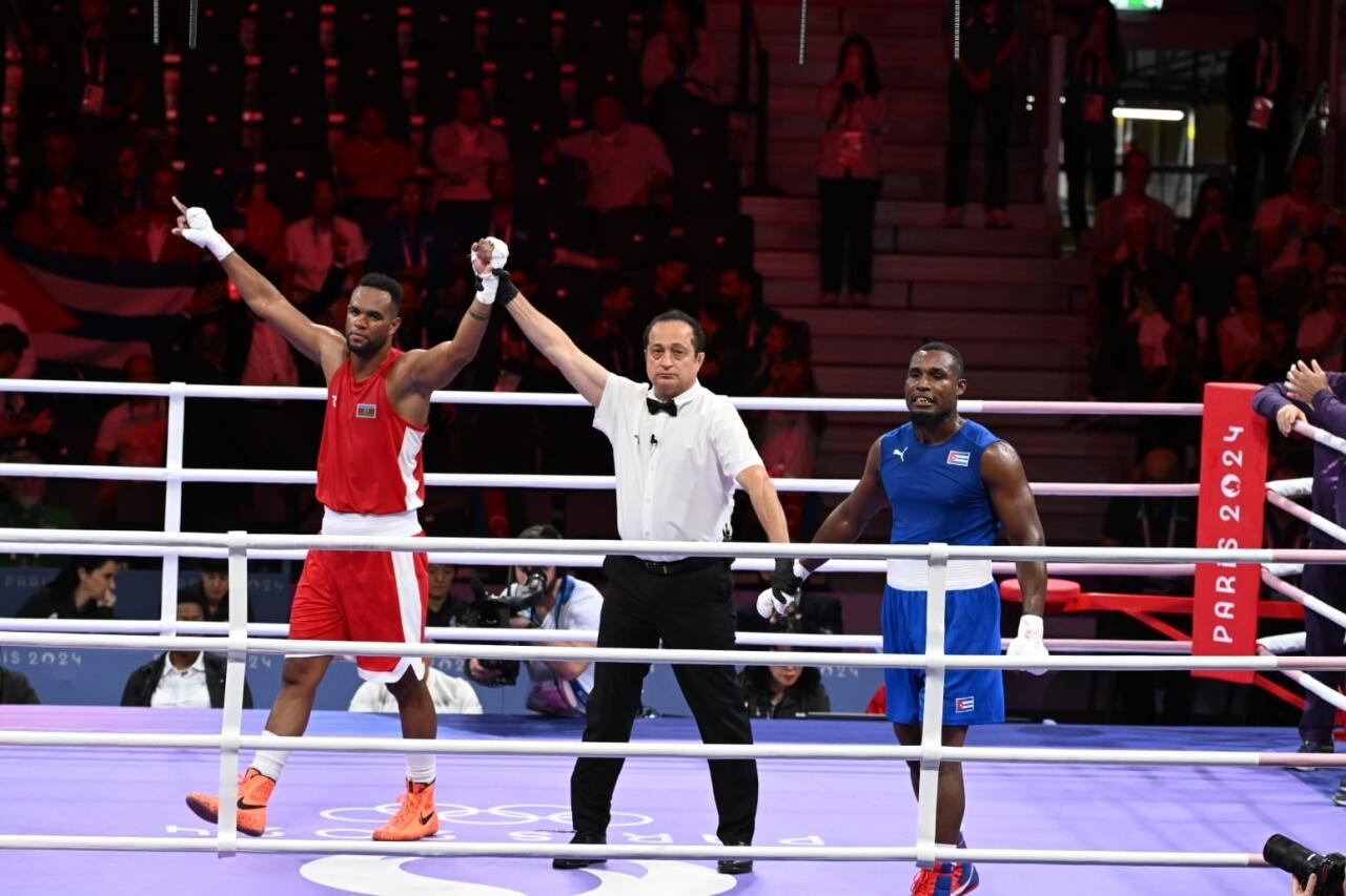 Азербайджанский боксер вышел в 1/4 финала Олимпиады