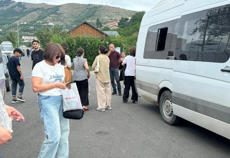 Növbəti köç karvanı Laçın şəhərinə çatıb