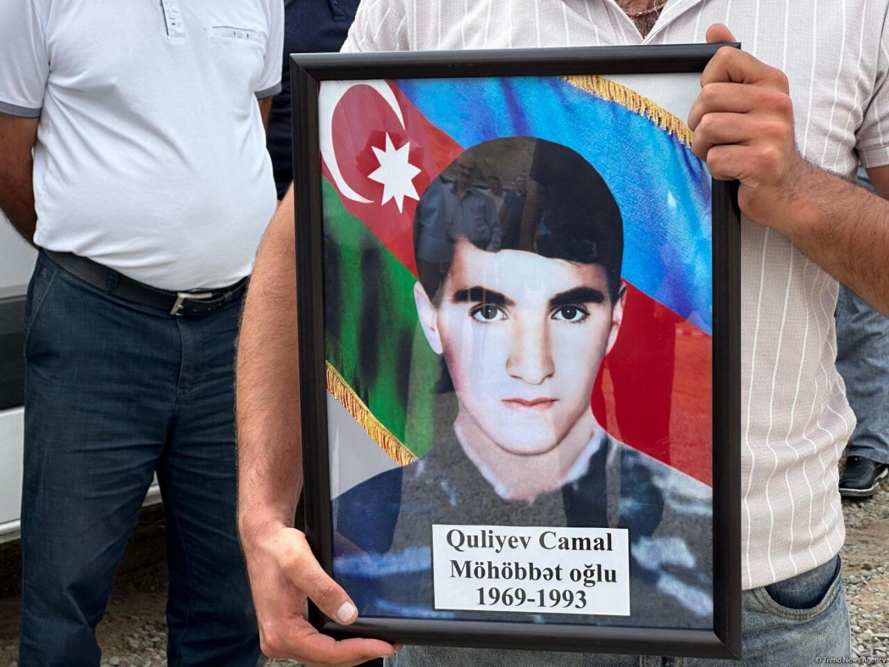 Останки пропавшего без вести 30 лет назад шехида Джамала Гулиева перезахоронены в Лачине