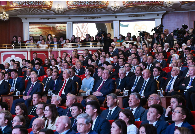 President Ilham Aliyev attends the 