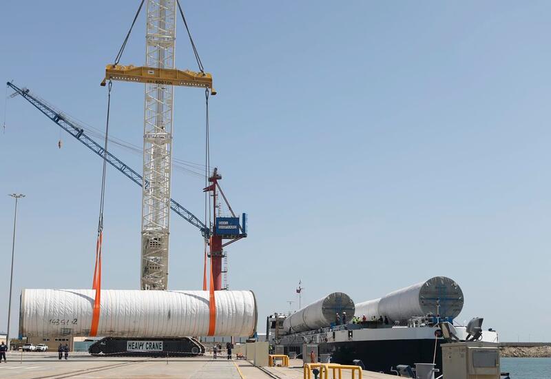 First components of new generation wind turbines delivered to Azerbaijan