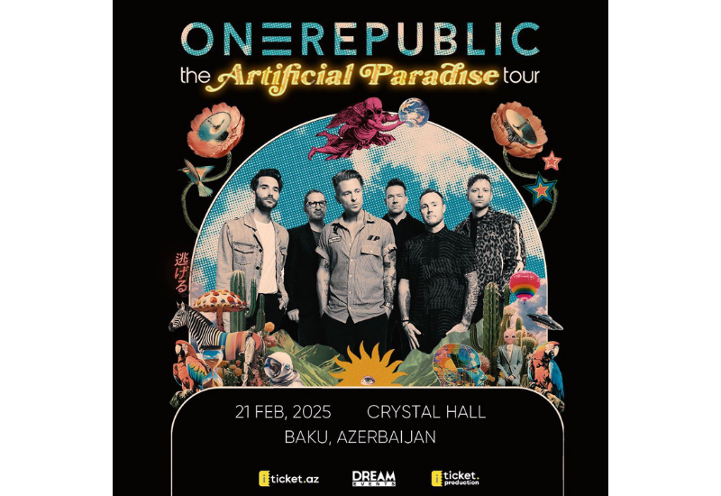 Американская группа OneRepublic впервые даст концерт в Баку