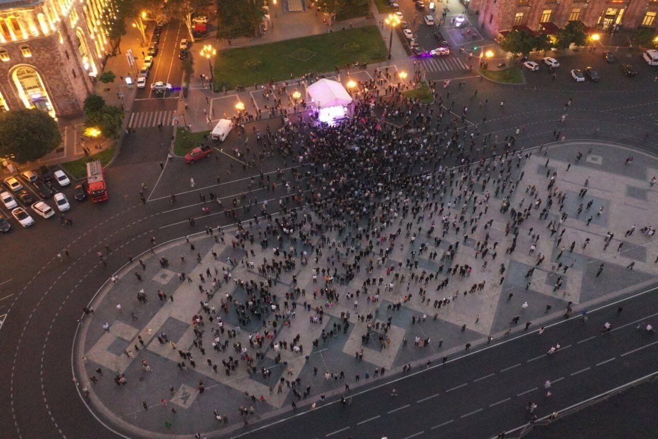 Галстанян провалился с очередным митингом