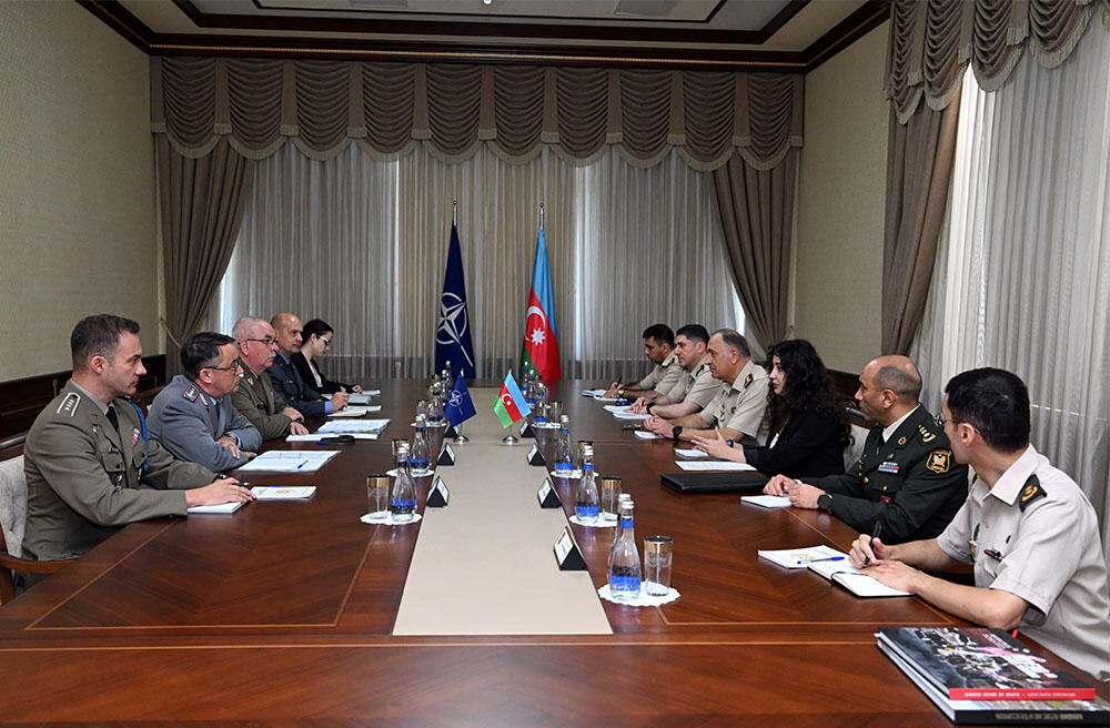 Azərbaycan Ordusunun Baş Qərargah rəisi NATO nümayəndə heyəti ilə görüşüb