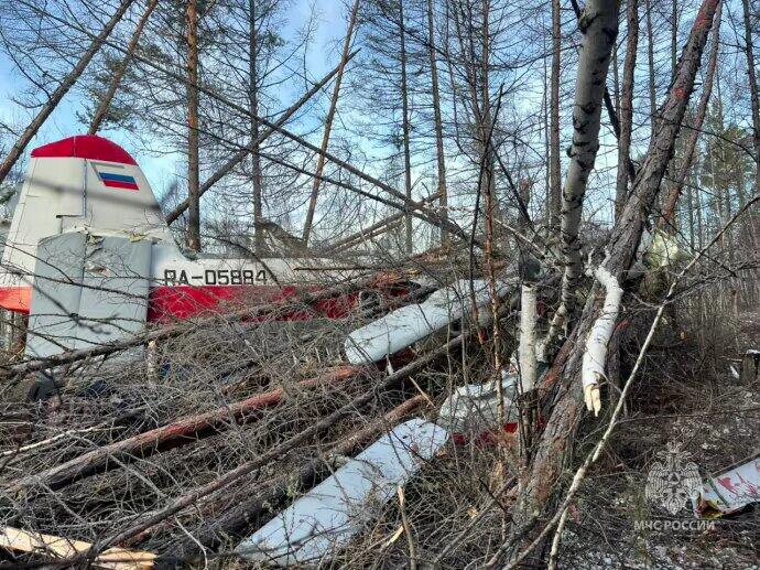 В России разбился самолет