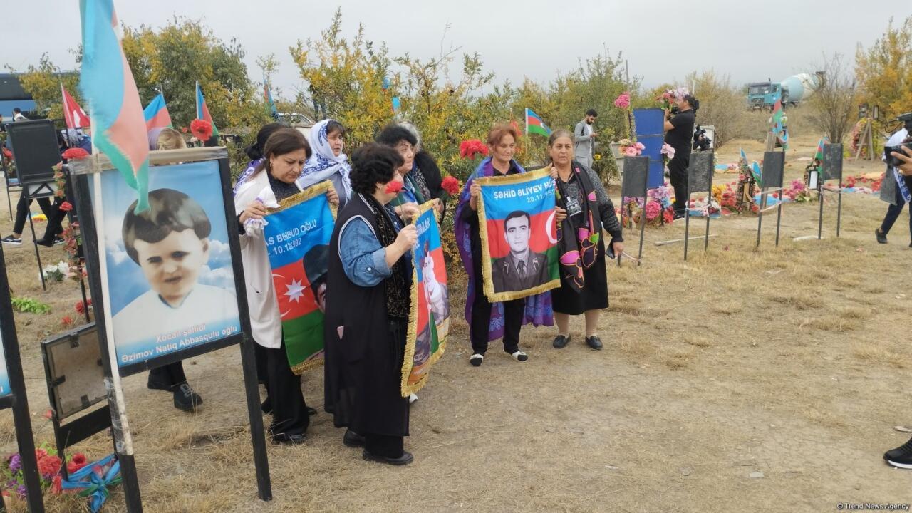 Birinci Qarabağ müharibəsində itkin düşənlərin ailə üzvləri azad olunmuş ərazilərə səfər ediblər