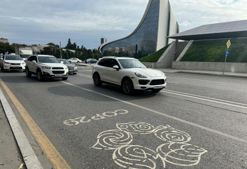 Улицы в Баку, где можно будет ехать по автобусной полосе