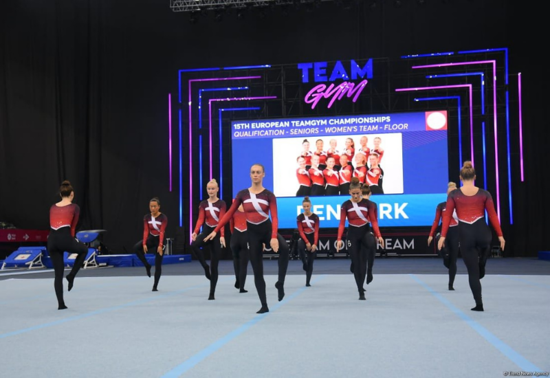 Чемпионат Европы по TeamGym в Баку