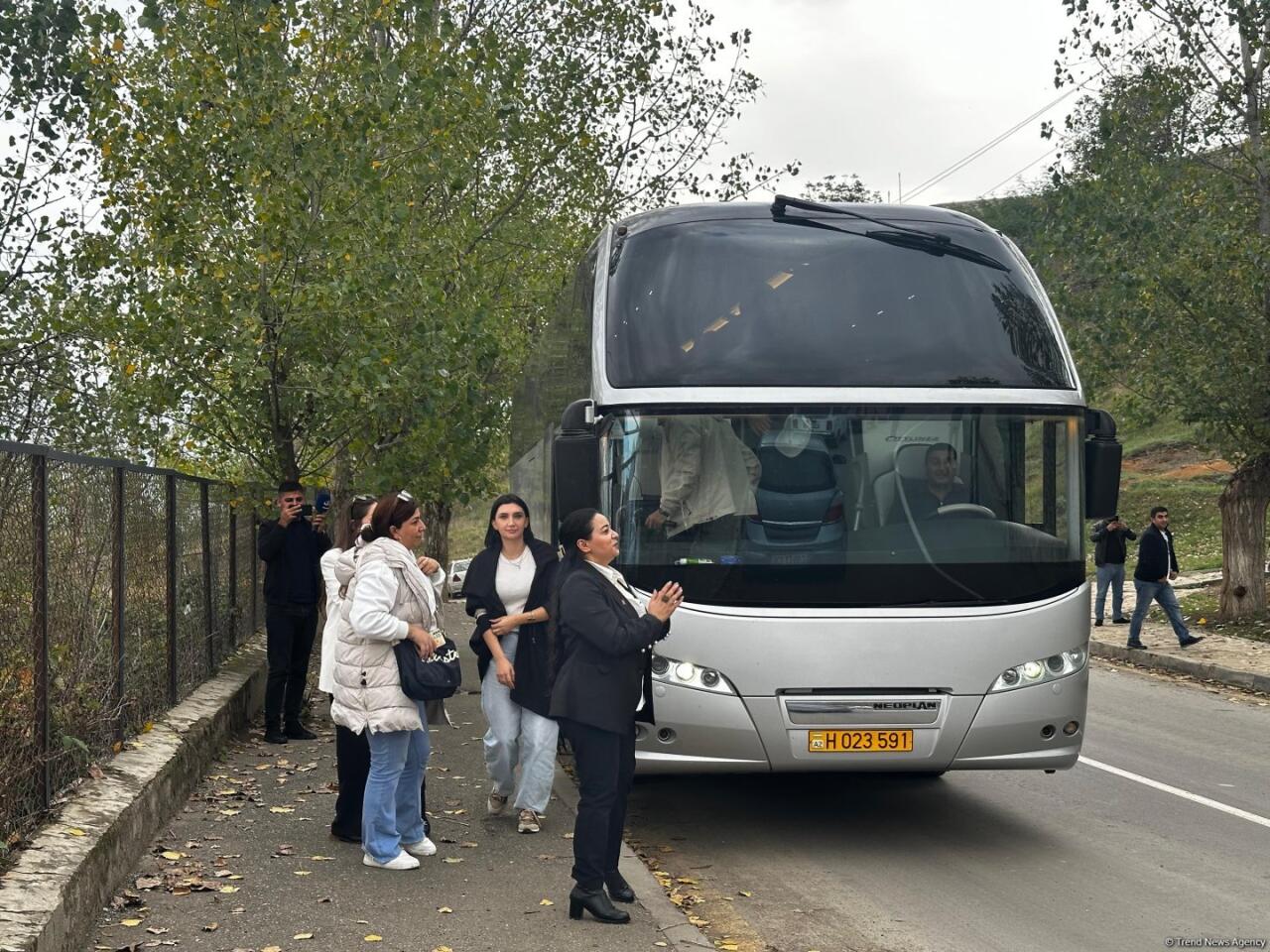 Gürcüstandan olan bir qrup azərbaycanlının işğaldan azad edilmiş ərazilərə səfəri başlayıb