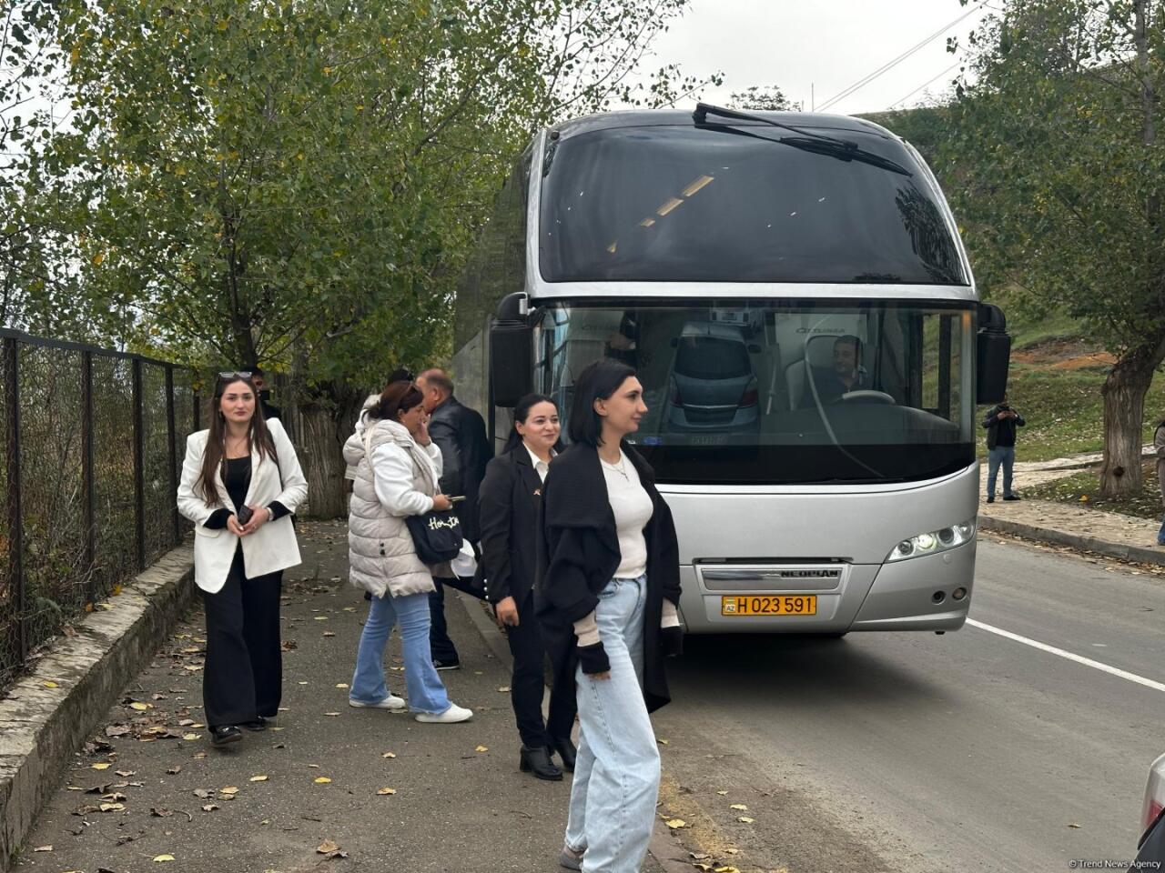 Gürcüstandan olan bir qrup azərbaycanlının işğaldan azad edilmiş ərazilərə səfəri başlayıb