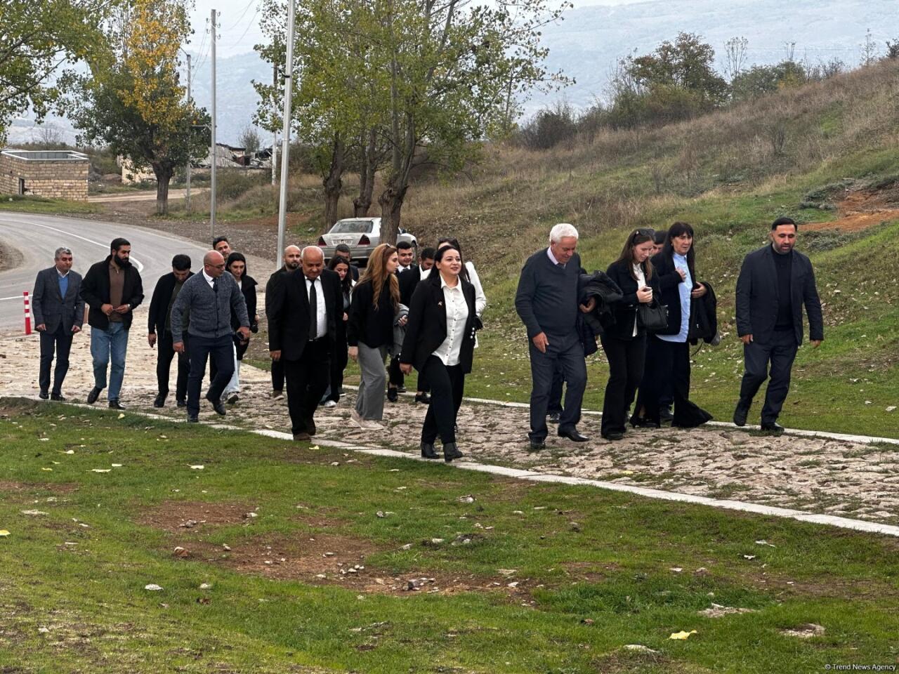 Gürcüstandan olan bir qrup azərbaycanlının işğaldan azad edilmiş ərazilərə səfəri başlayıb