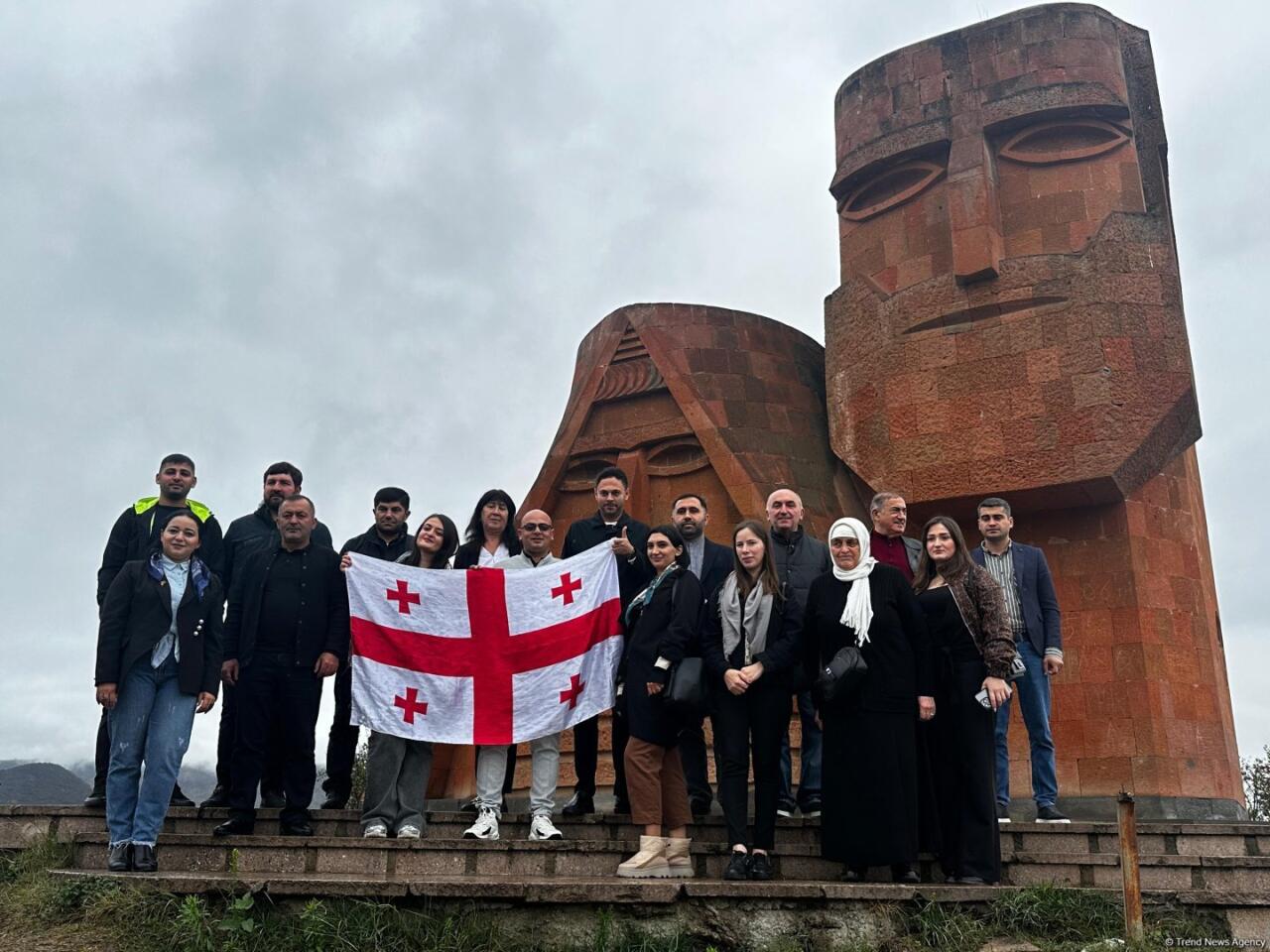 Gürcüstandan gələn azərbaycanlıların işğaldan azad olunan ərazilərə səfəri başa çatıb