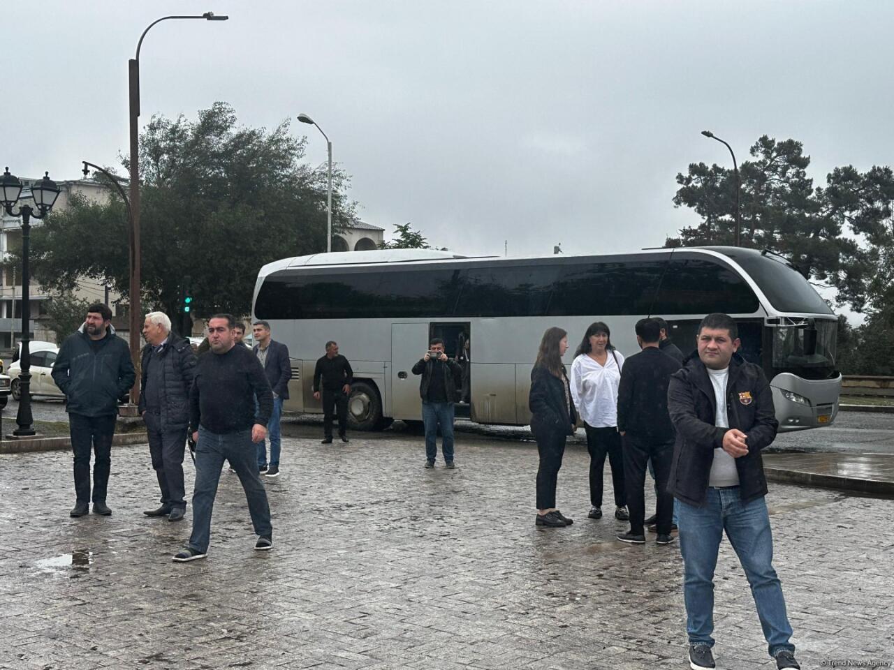 Gürcüstandan gələn azərbaycanlıların işğaldan azad olunan ərazilərə səfəri başa çatıb