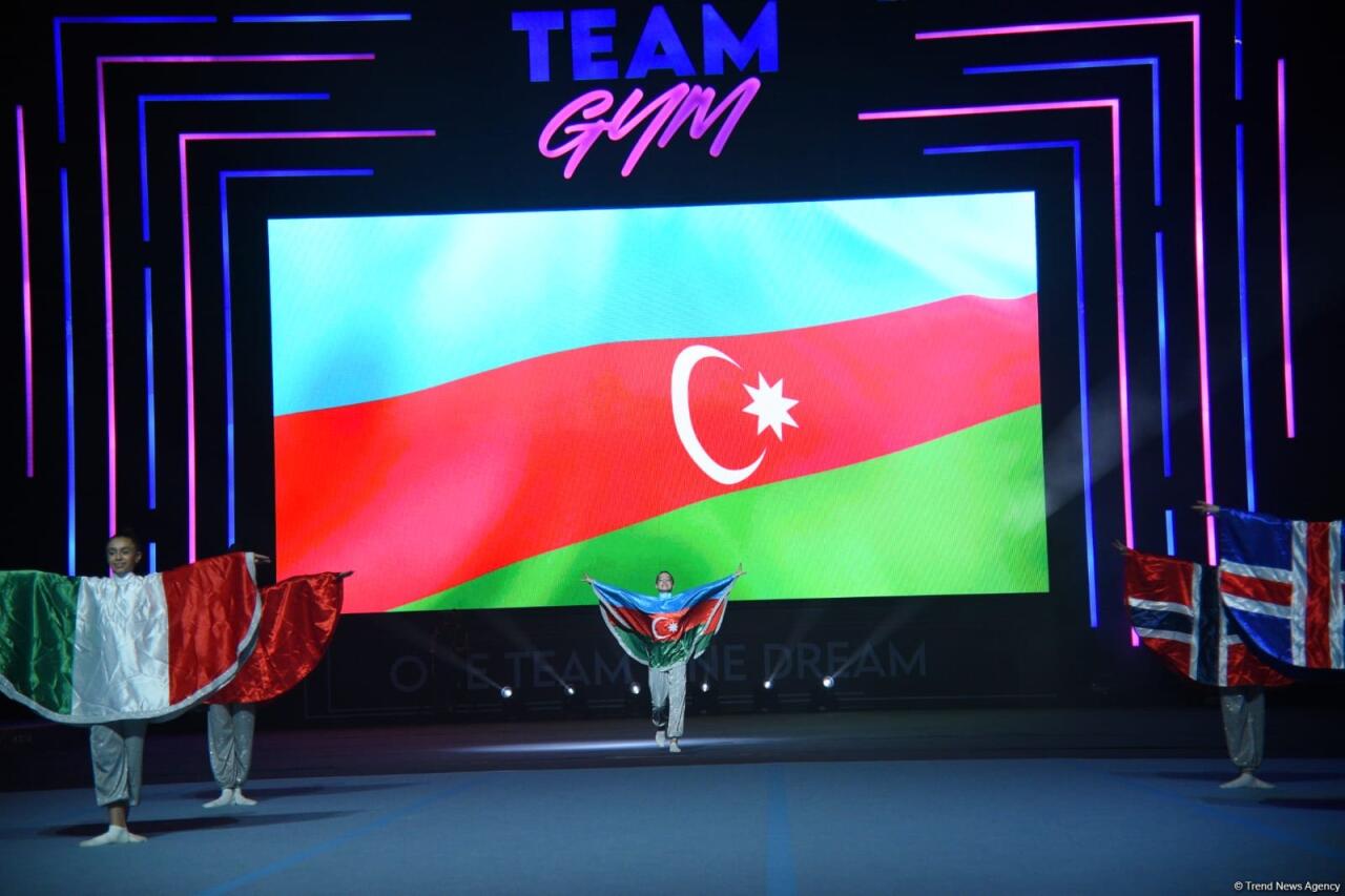 Bakıda “TeamGym” üzrə Avropa çempionatının bağlanış mərasimi keçirilib