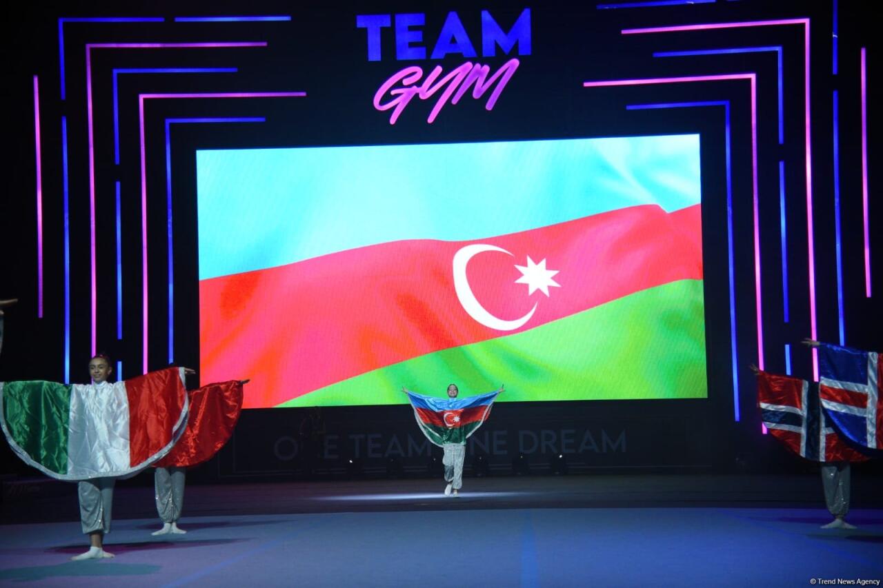 Bakıda “TeamGym” üzrə Avropa çempionatının bağlanış mərasimi keçirilib