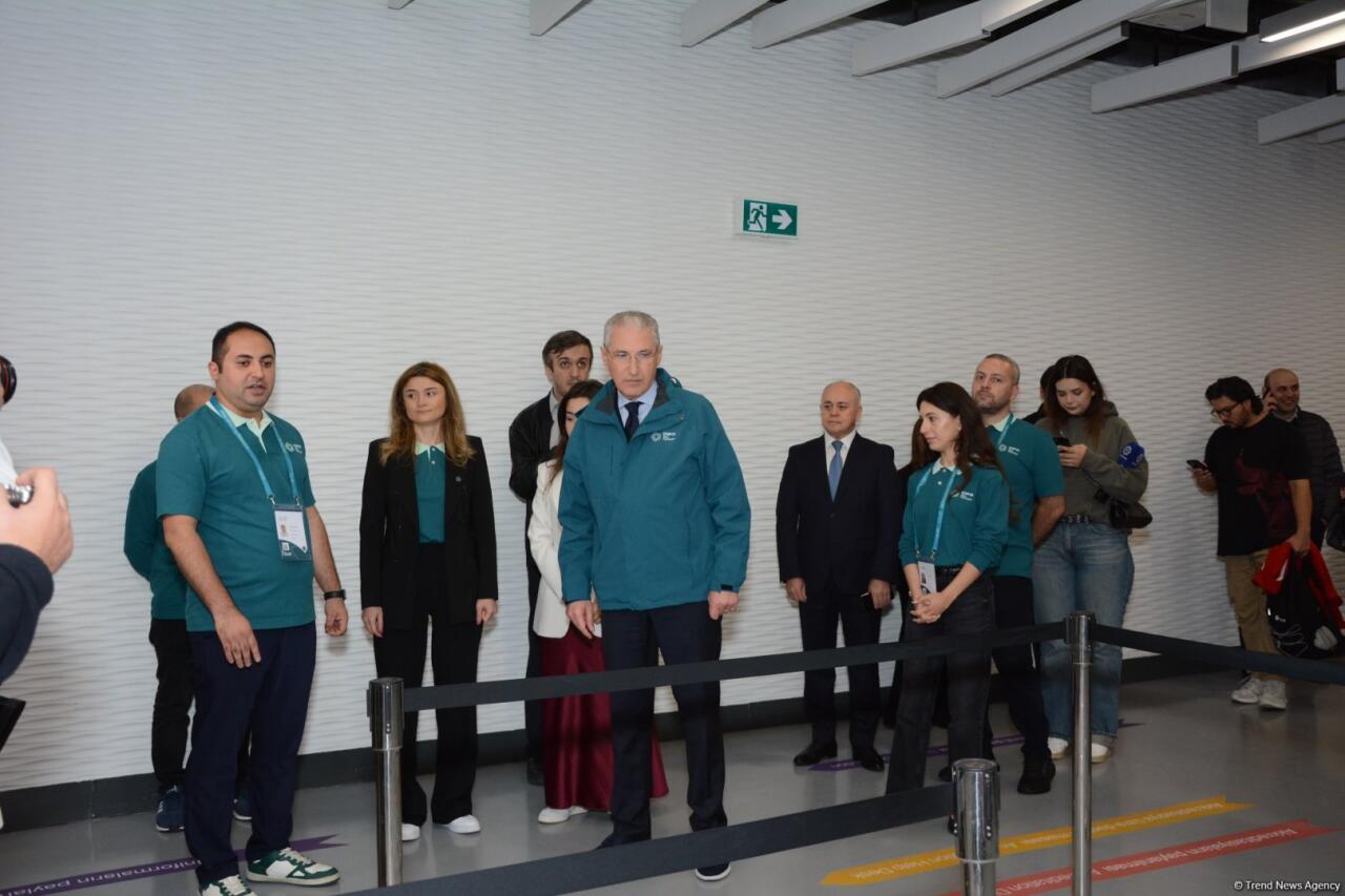 COP29 uniformalarının paylanması və akkreditasiya mərkəzinin açılışı oldu